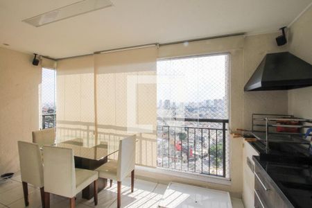 Varanda gourmet de apartamento à venda com 2 quartos, 65m² em Jardim Piqueroby, São Paulo