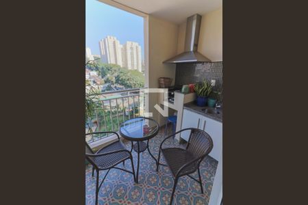 Varanda de apartamento à venda com 3 quartos, 80m² em Jaguaré, São Paulo