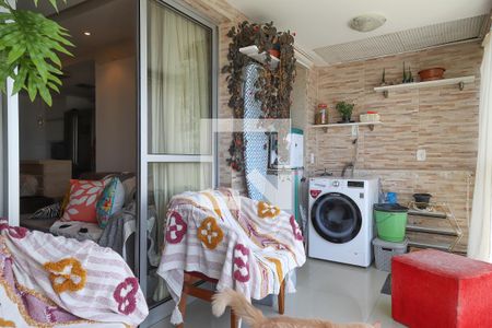 Varanda  de apartamento à venda com 2 quartos, 74m² em Recreio dos Bandeirantes, Rio de Janeiro