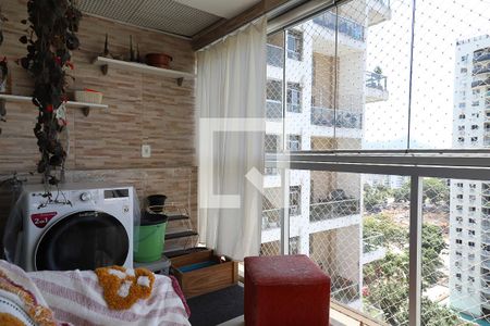 Varanda  de apartamento à venda com 2 quartos, 74m² em Recreio dos Bandeirantes, Rio de Janeiro