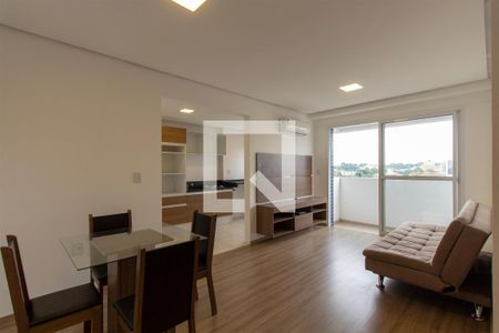 Sala de apartamento para alugar com 1 quarto, 60m² em Centro, Gravataí
