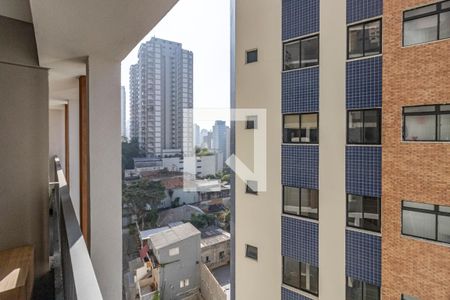 Studio à venda com 29m², 1 quarto e sem vaga Studio à venda com 29m², 1 quarto e sem vagaVaranda do Studio - Vista