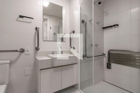 Studio à venda com 29m², 1 quarto e sem vaga Studio à venda com 29m², 1 quarto e sem vagaBanheiro do Studio