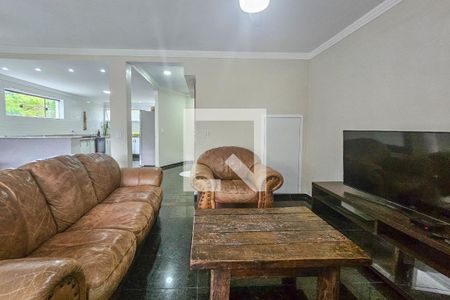 Sala de apartamento para alugar com 3 quartos, 145m² em Balneario Cidade Atlantica, Guarujá