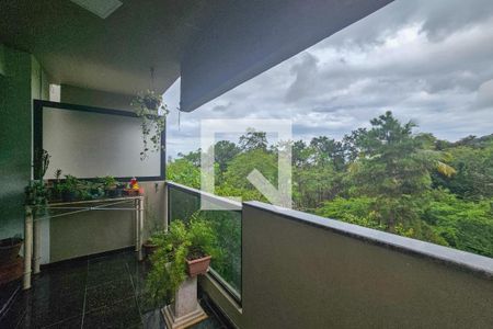 Varanda de apartamento para alugar com 3 quartos, 145m² em Balneario Cidade Atlantica, Guarujá
