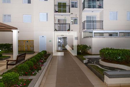 Apartamento à venda com 47m², 2 quartos e 1 vagaFachada do bloco