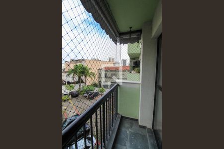 Varanda da Sala de apartamento à venda com 2 quartos, 68m² em Praça da Bandeira, Rio de Janeiro