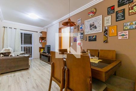 Sala de apartamento para alugar com 2 quartos, 72m² em Vila Príncipe de Gales, Santo André