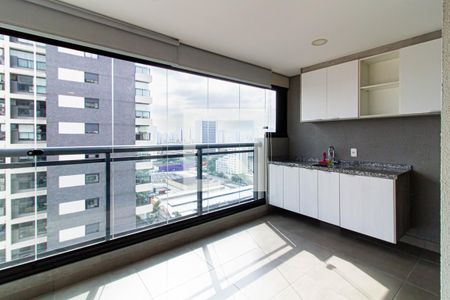 Varanda da Sala de apartamento para alugar com 2 quartos, 62m² em Vila Leopoldina, São Paulo