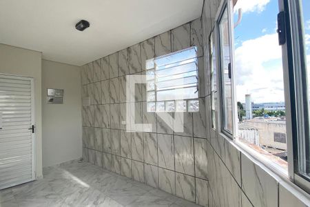Sala/Cozinha de kitnet/studio para alugar com 1 quarto, 45m² em Jardim Belval, Barueri