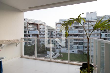 Varanda da sala de apartamento à venda com 2 quartos, 70m² em Recreio dos Bandeirantes, Rio de Janeiro