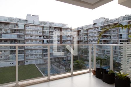 Varanda da sala de apartamento à venda com 2 quartos, 70m² em Recreio dos Bandeirantes, Rio de Janeiro