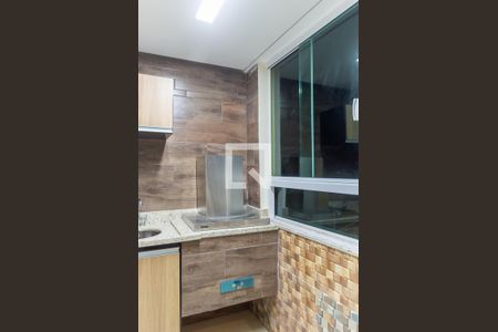 Varanda gourmet de apartamento para alugar com 3 quartos, 110m² em Nova Petrópolis, São Bernardo do Campo