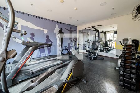 Apartamento à venda com 44m², 1 quarto e 1 vaga Apartamento à venda com 44m², 1 quarto e 1 vagaÁrea comum - Academia