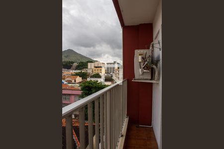 Sala - Varanda de apartamento à venda com 3 quartos, 107m² em Méier, Rio de Janeiro
