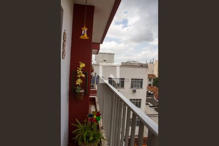 Sala - Varanda de apartamento à venda com 3 quartos, 107m² em Méier, Rio de Janeiro
