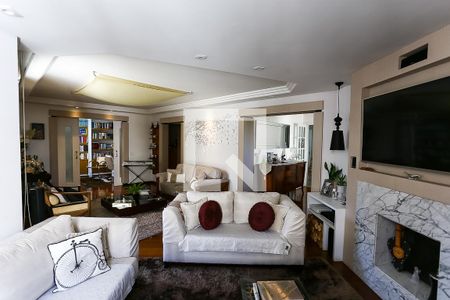 Sala de apartamento à venda com 3 quartos, 197m² em Jardim Ampliação, São Paulo