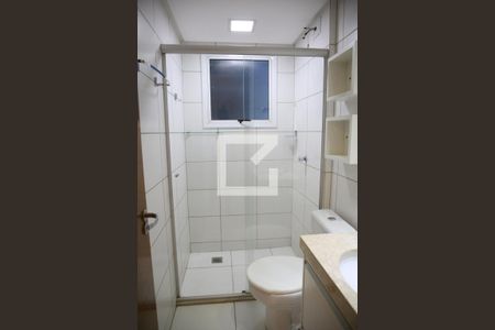 Banheiro de apartamento para alugar com 2 quartos, 60m² em Jardim Atlântico, Goiânia