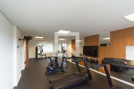 Apartamento para alugar com 38m², 1 quarto e 1 vaga Apartamento para alugar com 38m², 1 quarto e 1 vagaAcademia