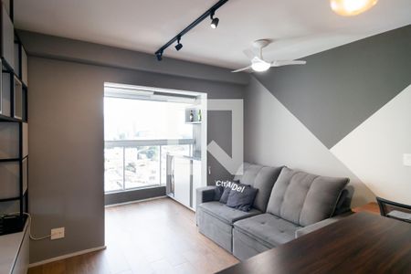 Sala de apartamento para alugar com 1 quarto, 38m² em Jardim das Acacias, São Paulo