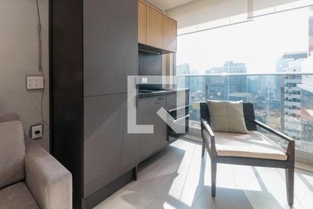 Studio para alugar com 40m², 1 quarto e 1 vagaSala