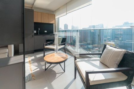 Studio para alugar com 40m², 1 quarto e 1 vagaSala