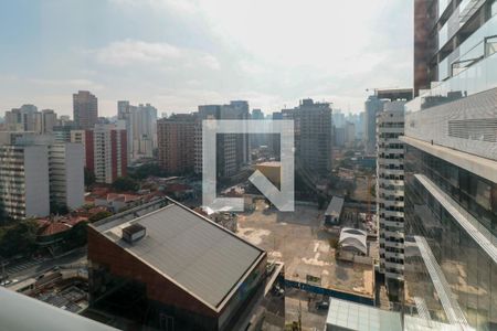 Vista de kitnet/studio para alugar com 1 quarto, 40m² em Pinheiros, São Paulo