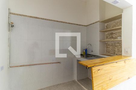 Cozinha de kitnet/studio para alugar com 1 quarto, 25m² em Centro, São Paulo