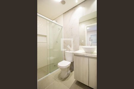 Studio para alugar com 25m², 1 quarto e sem vaga Studio para alugar com 25m², 1 quarto e sem vagaBanheiro