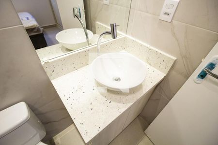 Studio para alugar com 25m², 1 quarto e sem vaga Studio para alugar com 25m², 1 quarto e sem vagaBanheiro