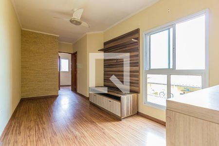 Sala de apartamento para alugar com 2 quartos, 50m² em Vila Linda, Santo André