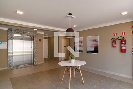 Hall de apartamento para alugar com 1 quarto, 35m² em Vila Palmeiras, São Paulo