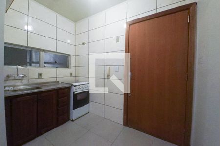 Cozinha de apartamento à venda com 1 quarto, 31m² em Centro Histórico, Porto Alegre