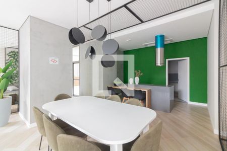 Studio à venda com 27m², 1 quarto e sem vaga Studio à venda com 27m², 1 quarto e sem vagaSalão de Festas