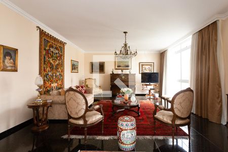 Sala de apartamento à venda com 4 quartos, 500m² em Cerqueira César, São Paulo