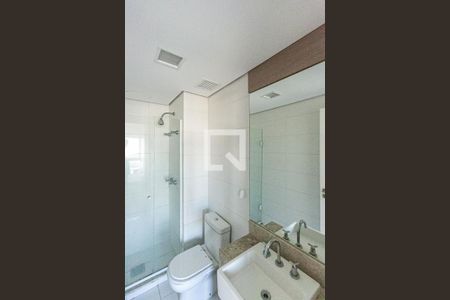 Banheiro de kitnet/studio para alugar com 1 quarto, 65m² em Jardim Botânico, Porto Alegre