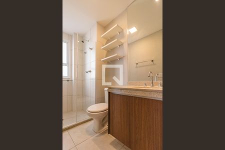 Apartamento à venda com 51m², 1 quarto e 1 vaga Apartamento à venda com 51m², 1 quarto e 1 vagaBanheiro da Suíte
