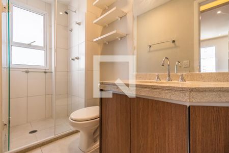 Apartamento à venda com 51m², 1 quarto e 1 vaga Apartamento à venda com 51m², 1 quarto e 1 vagaBanheiro da Suíte