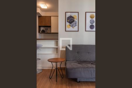 Sala de apartamento para alugar com 1 quarto, 51m² em Sítio Tamboré Alphaville, Barueri