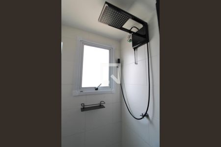 Apartamento para alugar com 28m², 1 quarto e sem vagaChuveiro banheiro da suíte