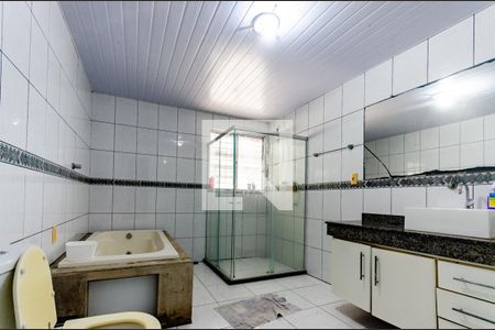 Banheiro da Suíte de casa para alugar com 3 quartos, 112m² em Pernambués, Salvador
