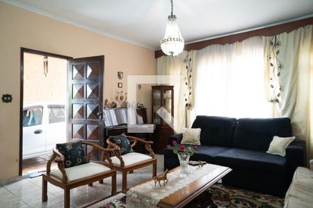 Sala de casa à venda com 3 quartos, 200m² em Campestre, Santo André