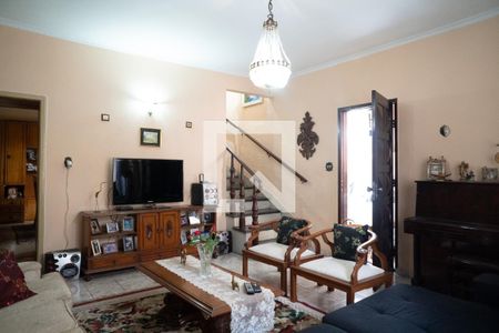 Sala de casa à venda com 3 quartos, 200m² em Campestre, Santo André