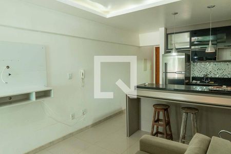 Sala de apartamento à venda com 1 quarto, 40m² em Itaipu, Niterói