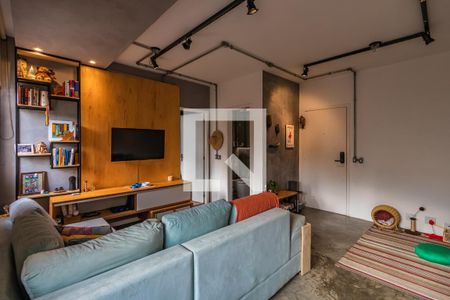 Sala de apartamento para alugar com 1 quarto, 52m² em Jardim Maria Helena, Barueri