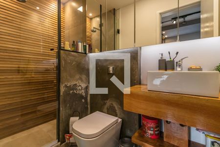 Banheiro de apartamento para alugar com 1 quarto, 52m² em Jardim Maria Helena, Barueri