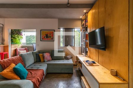 Sala de apartamento para alugar com 1 quarto, 52m² em Jardim Maria Helena, Barueri