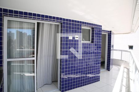 Varanda gourmet de apartamento para alugar com 2 quartos, 126m² em Caiçara, Praia Grande