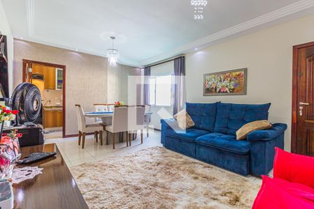 Sala de apartamento à venda com 2 quartos, 67m² em Vila Eldizia, Santo André