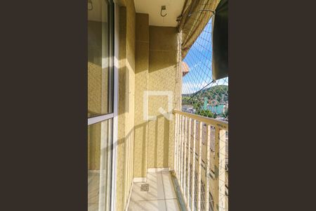 Varanda da Sala de apartamento para alugar com 2 quartos, 49m² em Cascadura, Rio de Janeiro